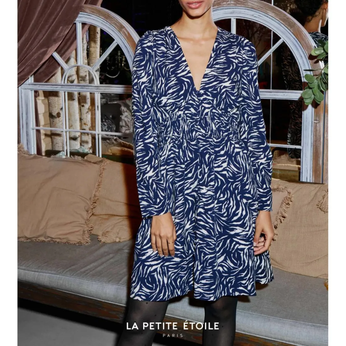 Robe LAMINE noir