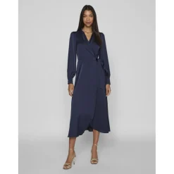 Robe longue bleu foncé Blair