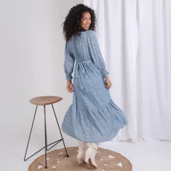 Robe longue fleurie Victoire
