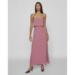 Robe longue rose clair Fawn