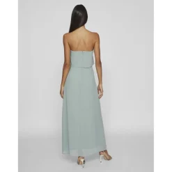 Robe longue vert Kali
