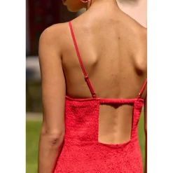 Robe RINDRA rouge en coton