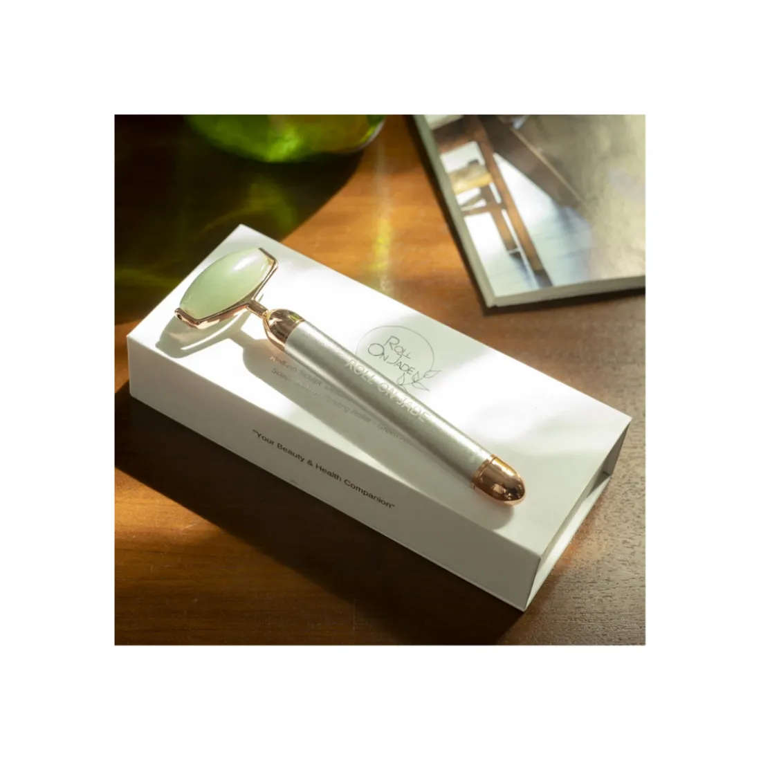 Roll On Anti âge Vibrant en Aventurine Verte