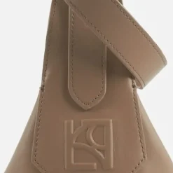 Sac beige en cuir