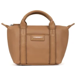 Sac cabas porté main - Mini JOYCE Tan Lena beige