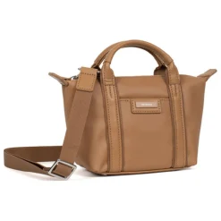 Sac cabas porté main - Mini JOYCE Tan Lena beige