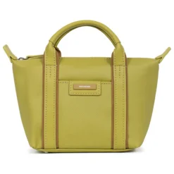 Sac cabas porté main - Mini JOYCE Vert anis Ida