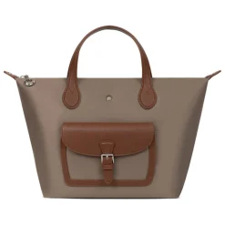 Sac cabas porté main - Moyen KIANA Taupe/Marron Ria