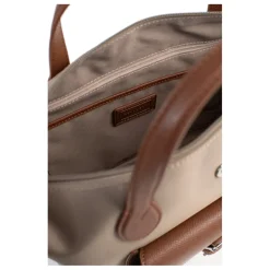 Sac cabas porté main - Moyen KIANA Taupe/Marron Ria