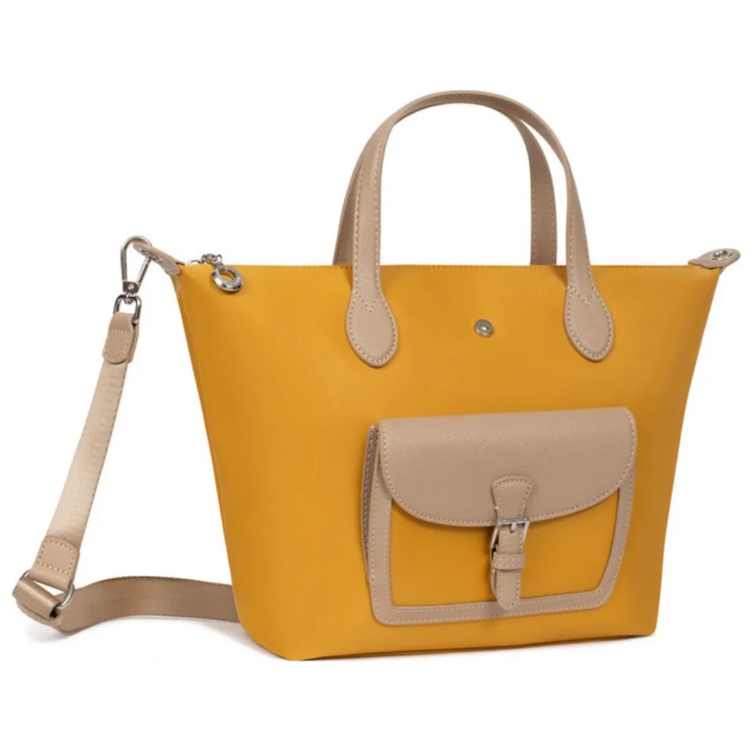 Sac cabas porté main - Moyen KIANA Jaune Yas