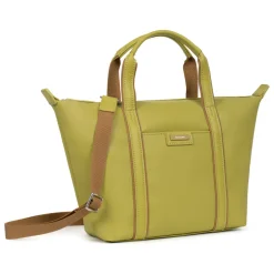 Sac cabas porté main - Moyen JOYCE Vert anis Joy