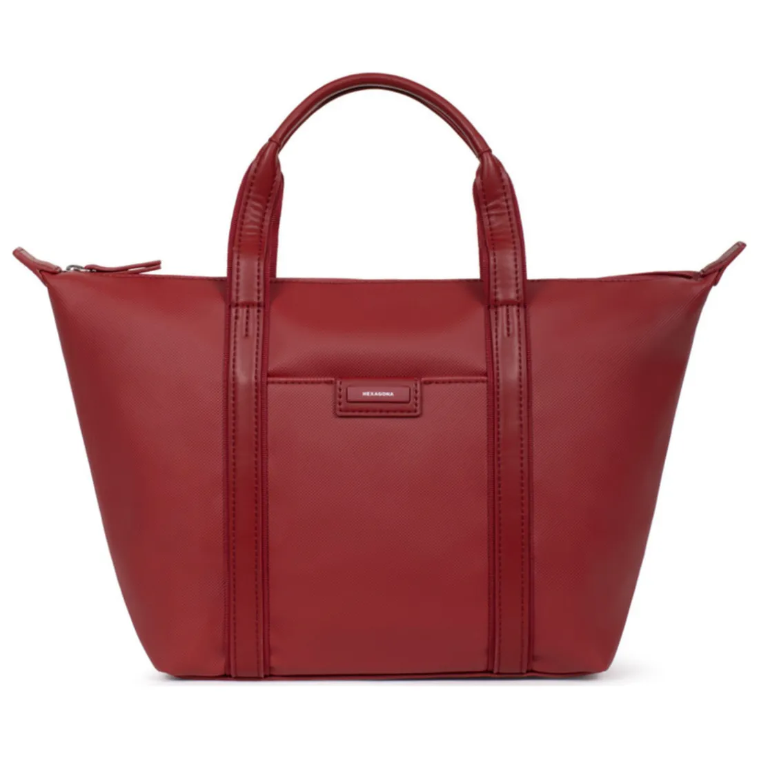 Sac cabas porté main - Moyen JOYCE Rouge foncé Clara