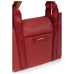 Sac cabas porté main - Moyen JOYCE Rouge foncé Clara