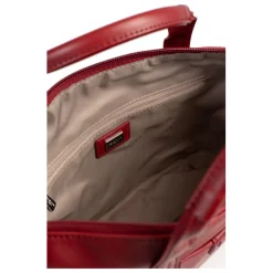 Sac cabas porté main - Moyen JOYCE Rouge foncé Clara
