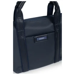 Sac cabas porté main - Moyen JOYCE Bleu nuit Lily