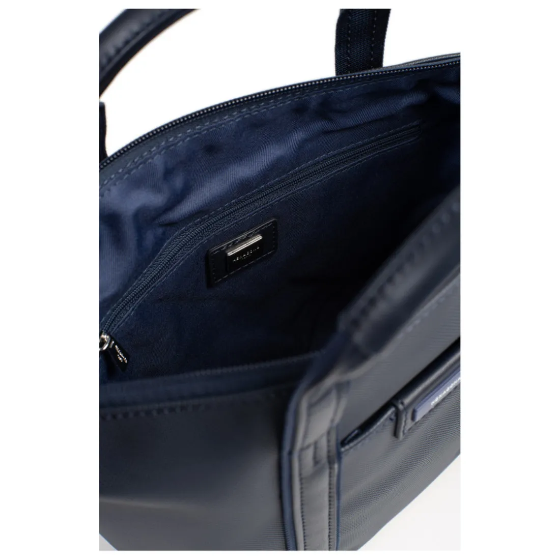 Sac cabas porté main - Moyen JOYCE Bleu nuit Lily