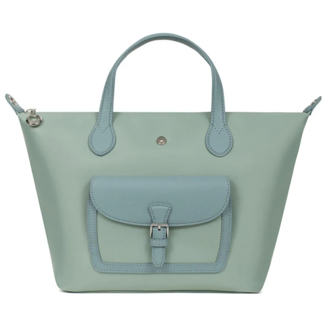 Sac cabas porté main - Moyen KIANA Menthe Willa