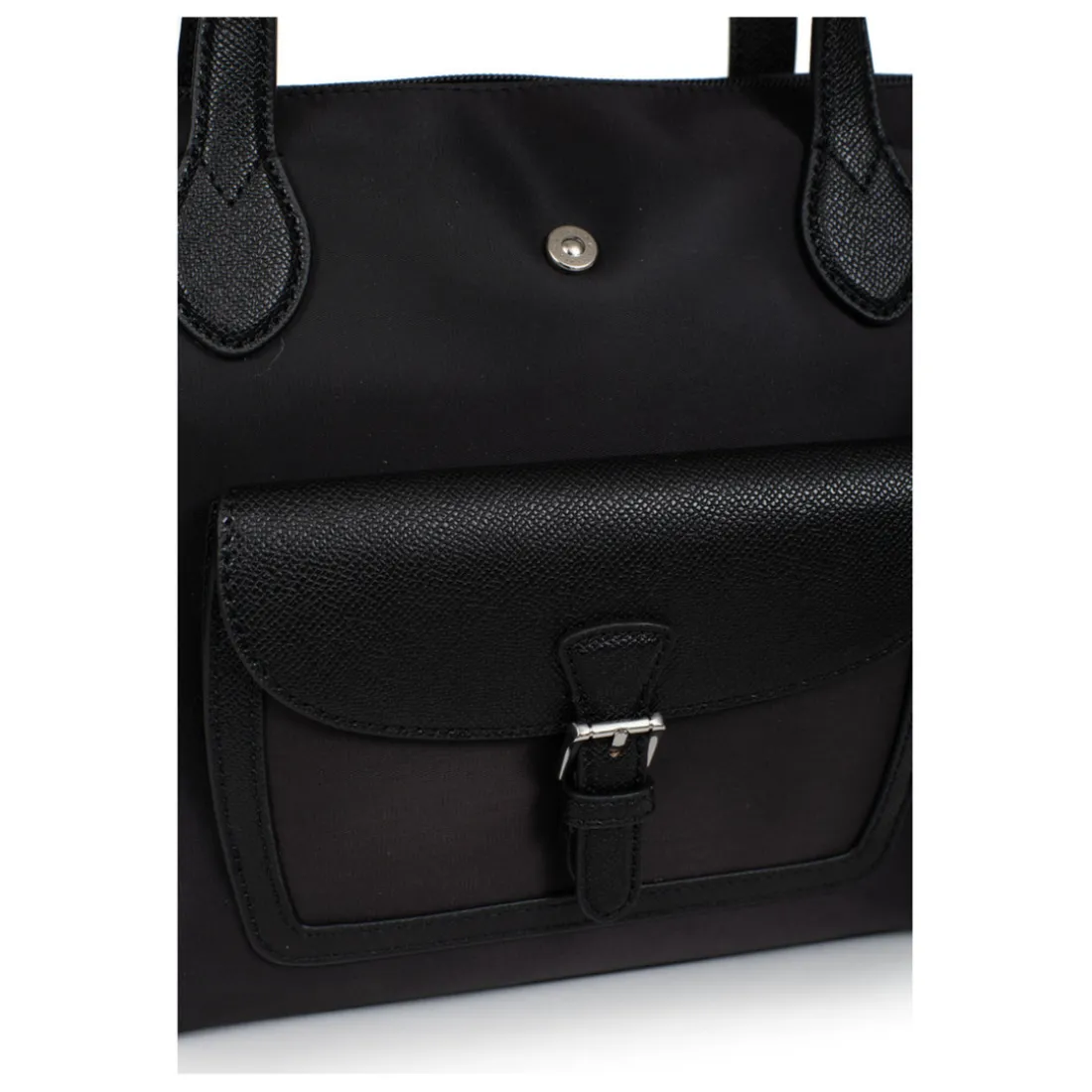 Sac cabas porté main - Moyen KIANA Noir Elia