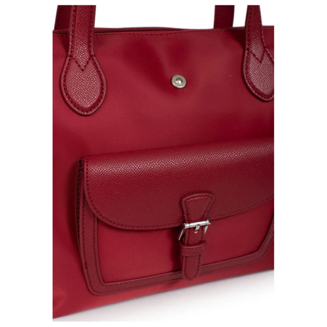 Sac cabas porté main - Moyen KIANA Rouge Beth