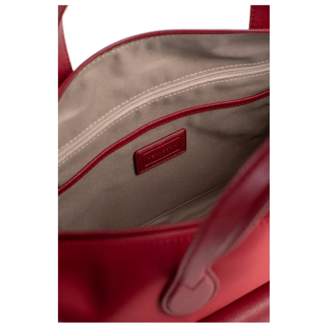Sac cabas porté main - Moyen KIANA Rouge Beth