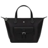 Sac cabas porté main - Petit KIANA Noir Nell