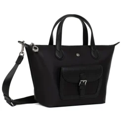 Sac cabas porté main - Petit KIANA Noir Nell