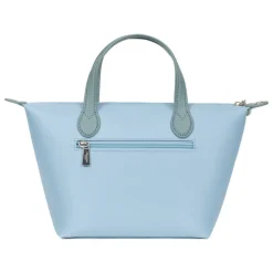Sac cabas porté main - Petit KIANA Bleu ciel Mae