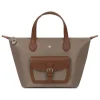 Sac cabas porté main - Petit KIANA Taupe/Marron Ava