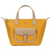 Sac cabas porté main - Petit KIANA Jaune Yael