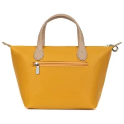 Sac cabas porté main - Petit KIANA Jaune Yael