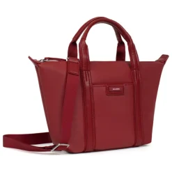 Sac cabas porté main - Petit JOYCE Rouge foncé Eva