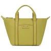 Sac cabas porté main - Petit JOYCE Vert anis Jade
