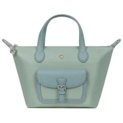 Sac cabas porté main - Petit KIANA Menthe Lou