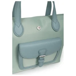 Sac cabas porté main - Petit KIANA Menthe Lou