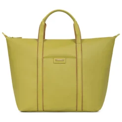 Sac cabas porté main A4 - Grand JOYCE Vert anis Juno