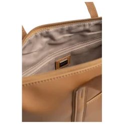Sac cabas porté épaule - Moyen JOYCE Tan Adele beige