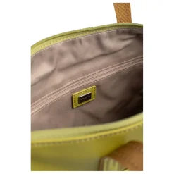 Sac cabas porté épaule - Moyen JOYCE Vert anis Lyra
