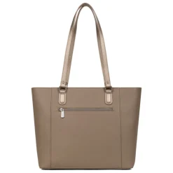 Sac cabas porté épaule A4 MAYA Écorce/Bronze Hazel