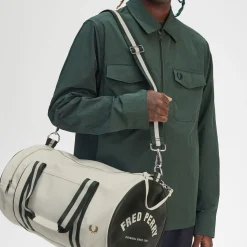 Sac de sport classique écru / nightgreen