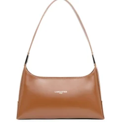 Sac épaule Suave Ace en cuir camel