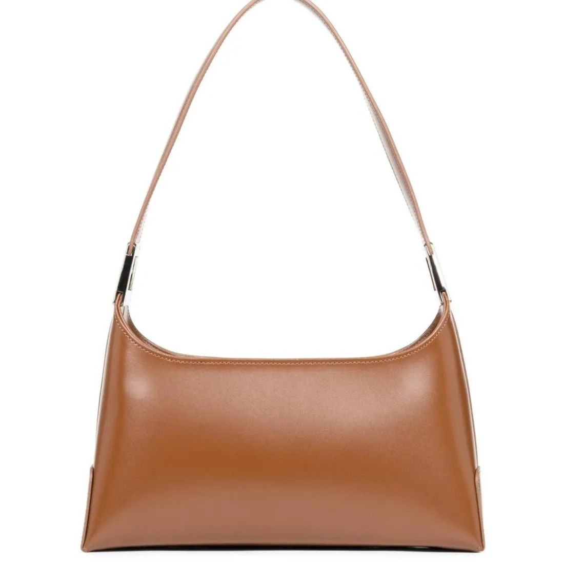Sac épaule Suave Ace en cuir camel