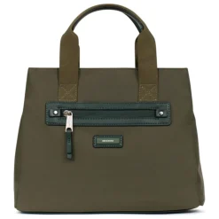 Sac porté main 2 poignées YONA Kaki Ava
