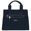 Sac porté main 2 poignées YONA Bleu nuit Xia