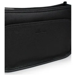 Sac porté travers CONFORT Noir en cuir Ora