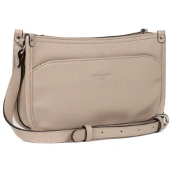 Sac porté travers CONFORT Naturel en cuir Beth