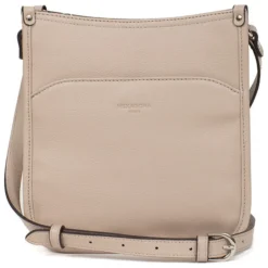 Sac porté travers CONFORT Naturel en cuir Zoé Cara