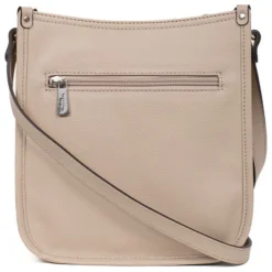 Sac porté travers CONFORT Naturel en cuir Zoé Cara