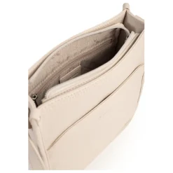 Sac porté travers CONFORT Ivoire en cuir Skye