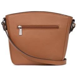 Sac porté travers MIRABELLE Tan en cuir Opal beige moyen