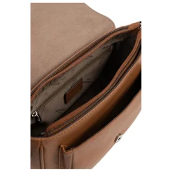 Sac porté travers MIRABELLE Tan en cuir Skye beige moyen